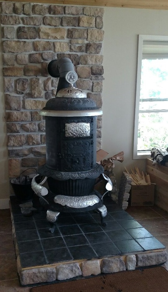 Round Oak E20 Wood Stove